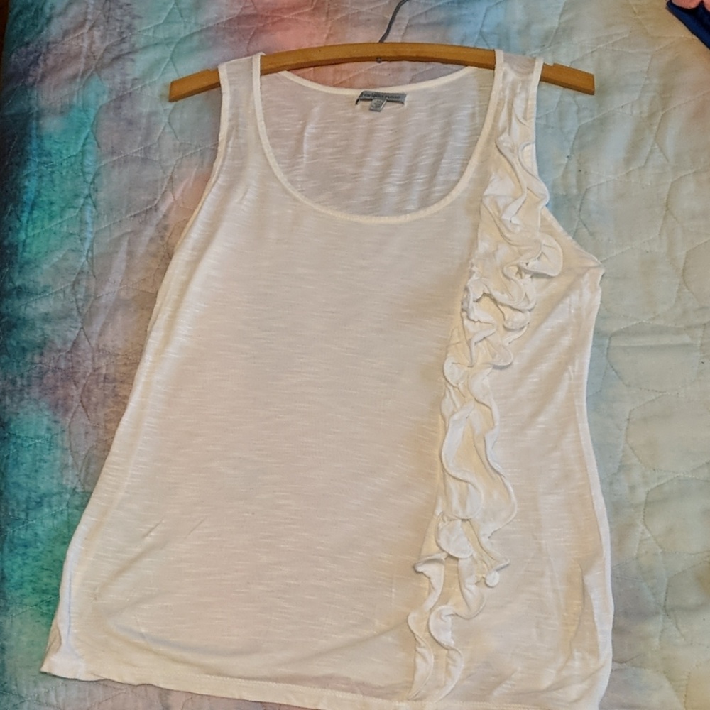 Ruffle tank top